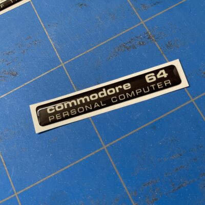 C64C badge - Glow in the Dark
