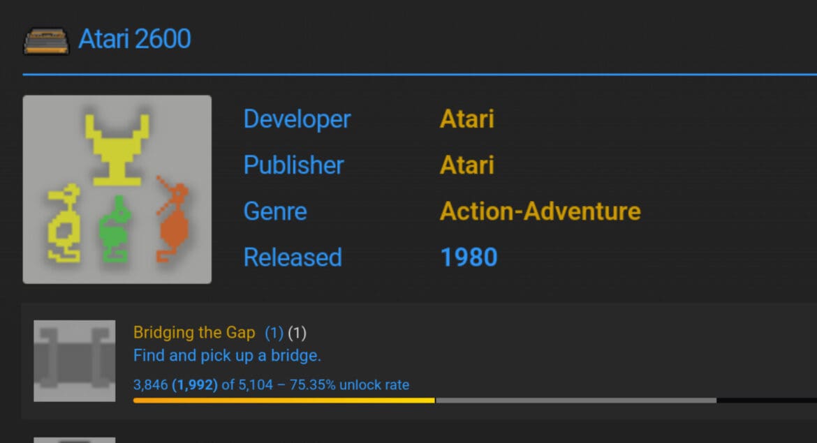 RetroAchievements Put a Modern Spin on Classic games