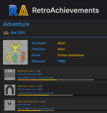 RetroAchievements Put a Modern Spin on Classic games