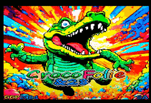 Croco Folie - A tribute and celebration for the 40th birthday of the Amstrad CPC 464