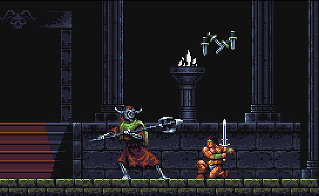Indie Retro News: Rastan - Another demo update to a fabulous WIP Amiga 500 and above Arcade game!