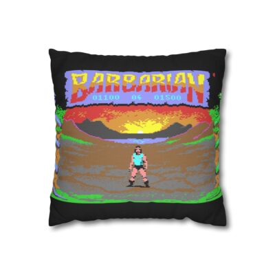 Barbarian Spun Polyester Square Pillowcase