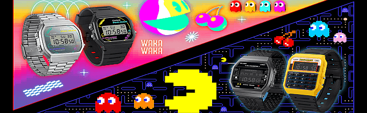 Celebrating 45 Years of PAC-MAN: The CASIO x PAC-MAN Collection