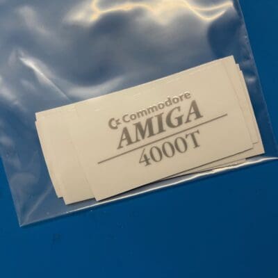 Amiga 4000T UV Print transfer