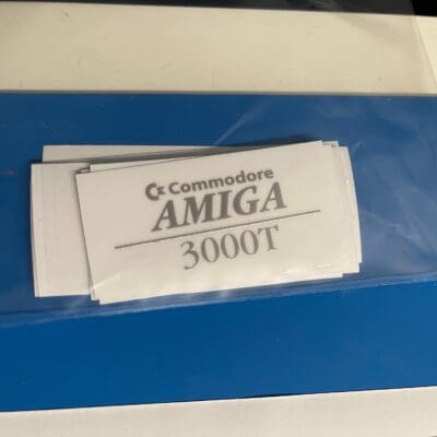 Amiga 3000T UV Print transfer