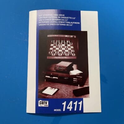 Commodore CDTV External disk drive manual