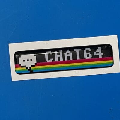 Chat64 badge