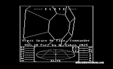 Elite for the VIC 20 (32K + 3K RAM) as an unofficial port by Aleksi Eeben!