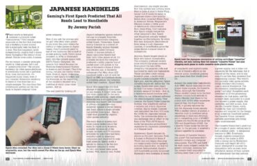 Japanese Handhelds – by Jeremy Parish