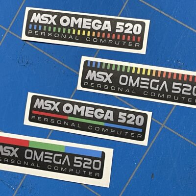 MSX Omega 520 Sticker set