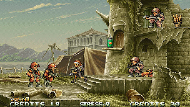 Aqua Ippan - This love letter to Metal Slug by Division 六 looks fantastic!