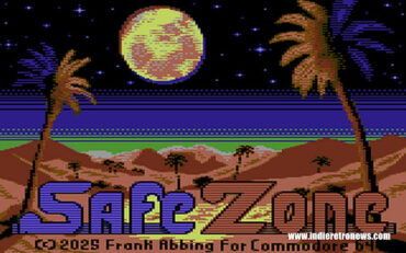 Safe Zone - Sliding puzzle game for the Commodore 64 that features a cracking tune!