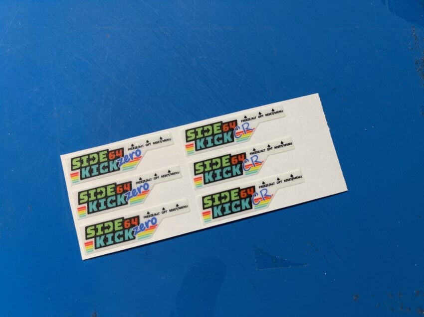 SideKick sticker set (Zero & CR)