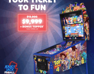 Jersey Jack Pinball Announces Sale on Toy Story 4