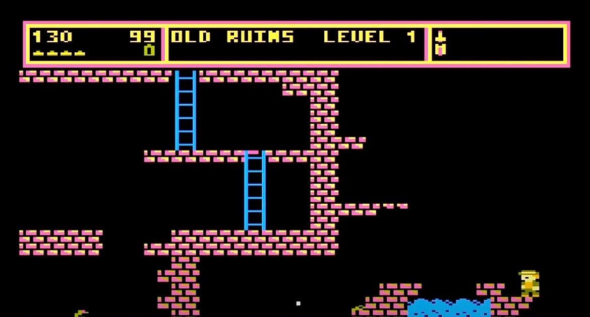 Indie Retro News: Luckyman - A Montezuma's Revenge inspiration for the Atari XL/XE by Lukasz