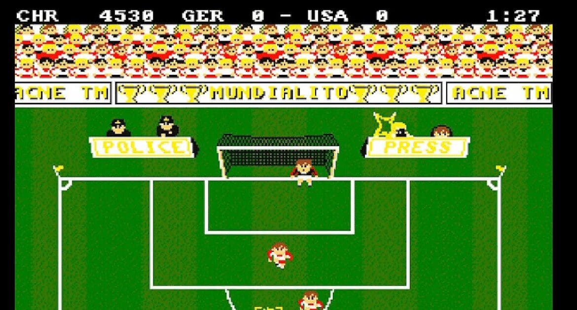 Indie Retro News: Mundialito - A new footy game for the Amiga by AcneProduction