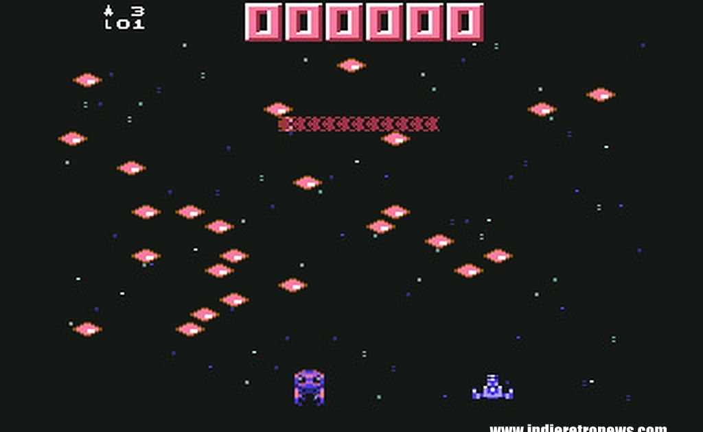 Indie Retro News: Slither - A Centipede-style game for the Commodore 64 by milasoft64