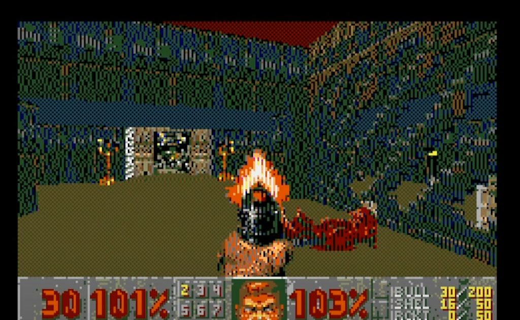 Indie Retro News: Doom8088 - A rather impressive episode 1 port of Doom for Atari ST computers!