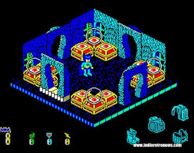 Batman - Classic Isometric game by Ocean Software looks super on the Sinclair QL!