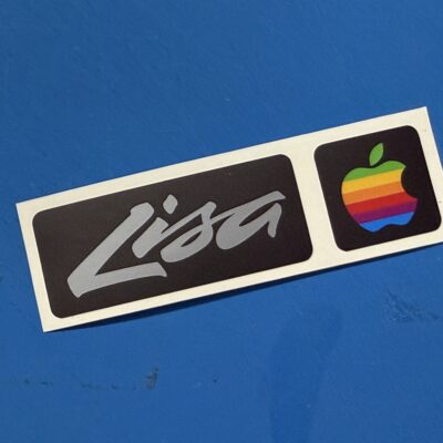 Apple Lisa replacement badge