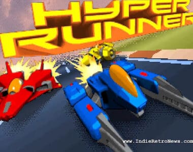 Hyper Runner - A wicked sci-fi racer for the Amiga by Raster Wizards gets new footage [Update]