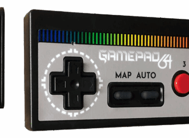 Commotron TURBO 2000 Super – Deluxe Wireless GamePad Controller by Tentelian – The Universe of Commodore 64