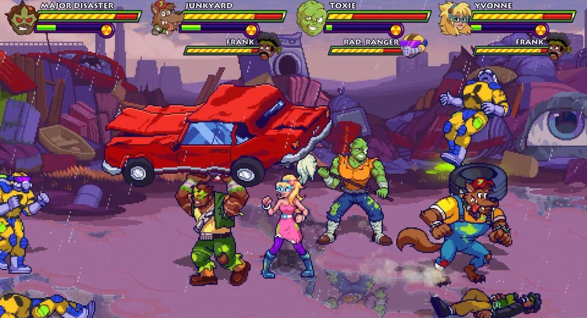 Toxic Crusaders Oozes Old School Arcade Thrills With New Gameplay Trailer