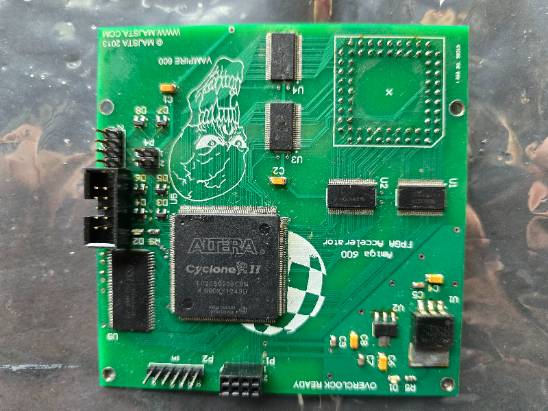 Amiga 600 Vampire Turbo Card - For Parts / Repair