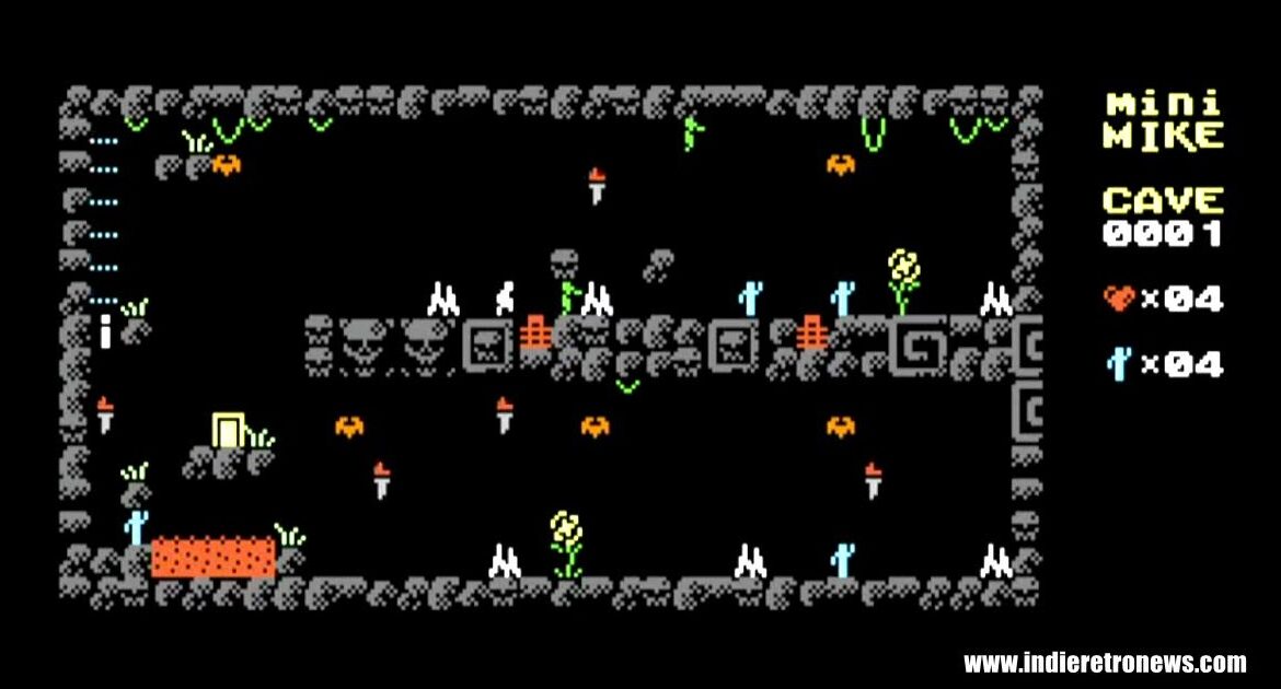 Indie Retro News: miniMIKE and the Caverns of Doom