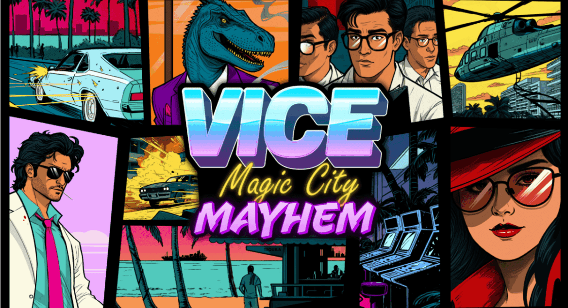 Vice: Magic City Mayhem Campaign Launching on Kickstarter September 30th