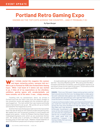 Songbird Productions at the Portland Gaming Expo