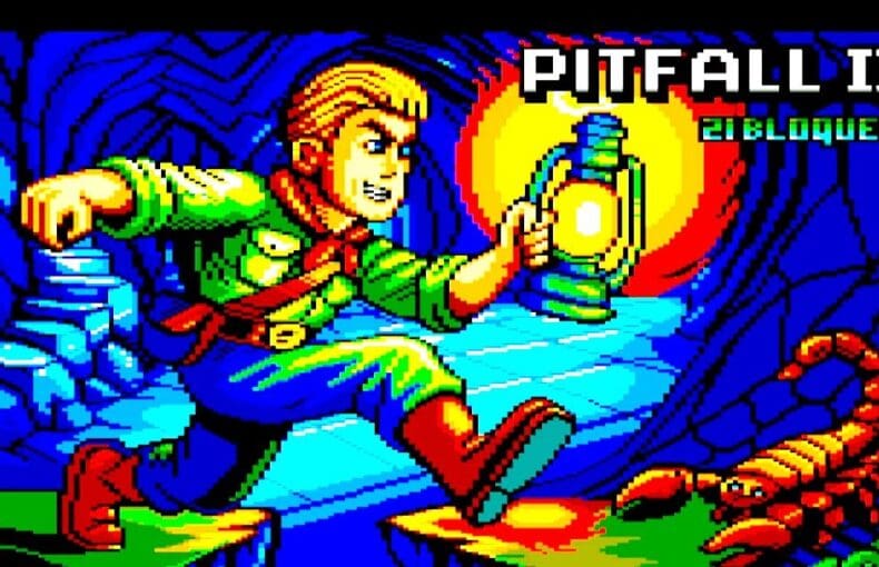 Pitfall II as an adaptation of the Arcade game over to the Amstrad CPC!