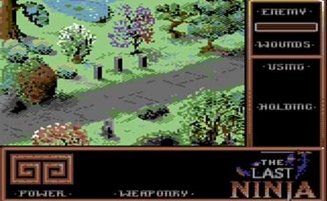 The Last Ninja – Graphical revamps by Robert Ramsay – The Universe of Commodore 64