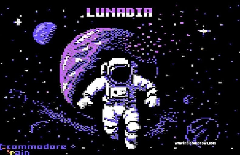 Indie Retro News: Lunadia - A single screen arcade game for the C64 by Commodore Spain