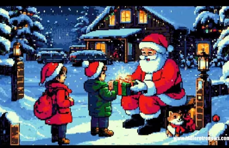 Indie Retro News: Santastic - A family Christmas game for your Commodore Amiga