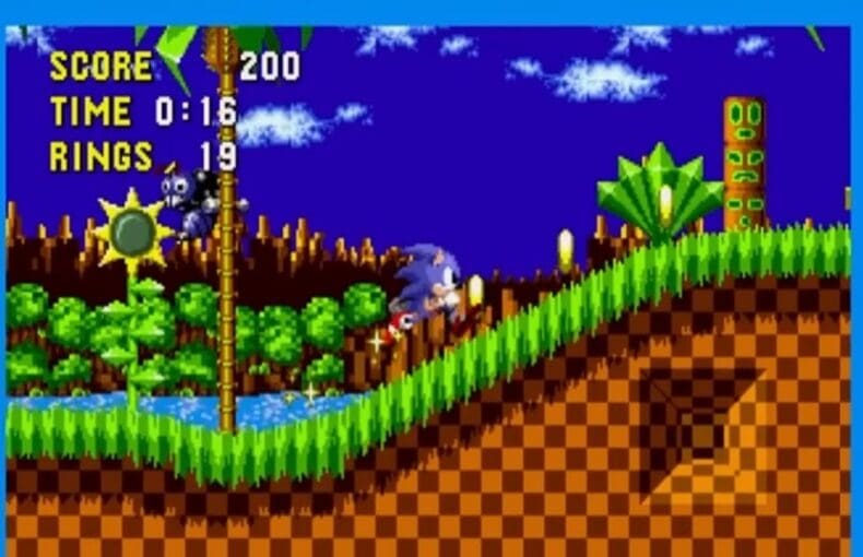 HOT NEWS as Sonic The Hedgehog is in the works for the Amiga by Assembler!
