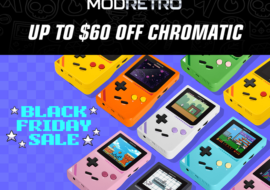 ModRetro begins Black Friday sale for the Chromatic