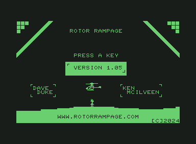 Rotor Rampage by Ken McIlveen and Dave Duke – The Universe of Commodore 64