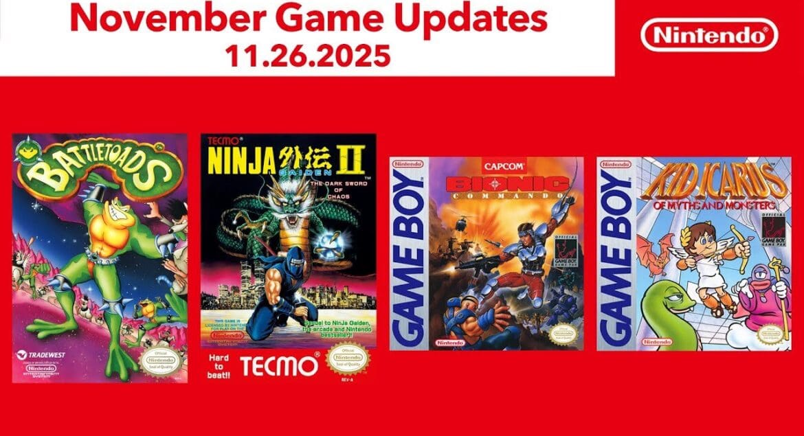 Retro Re-release Roundup, week of November 27, 2025