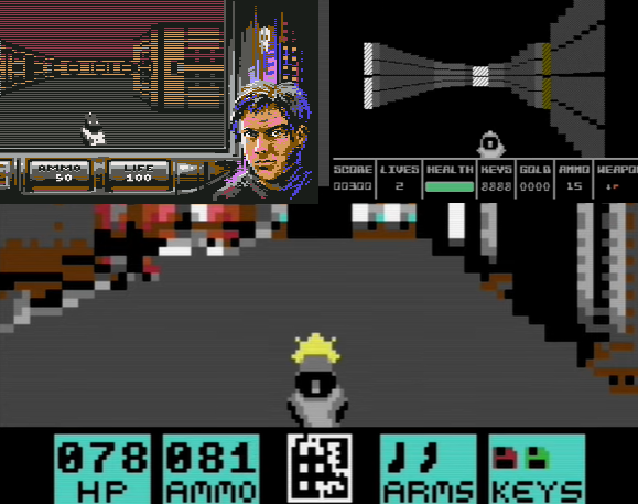 3D FPS-videogames for Commodore 64 in development – The Universe of Commodore 64