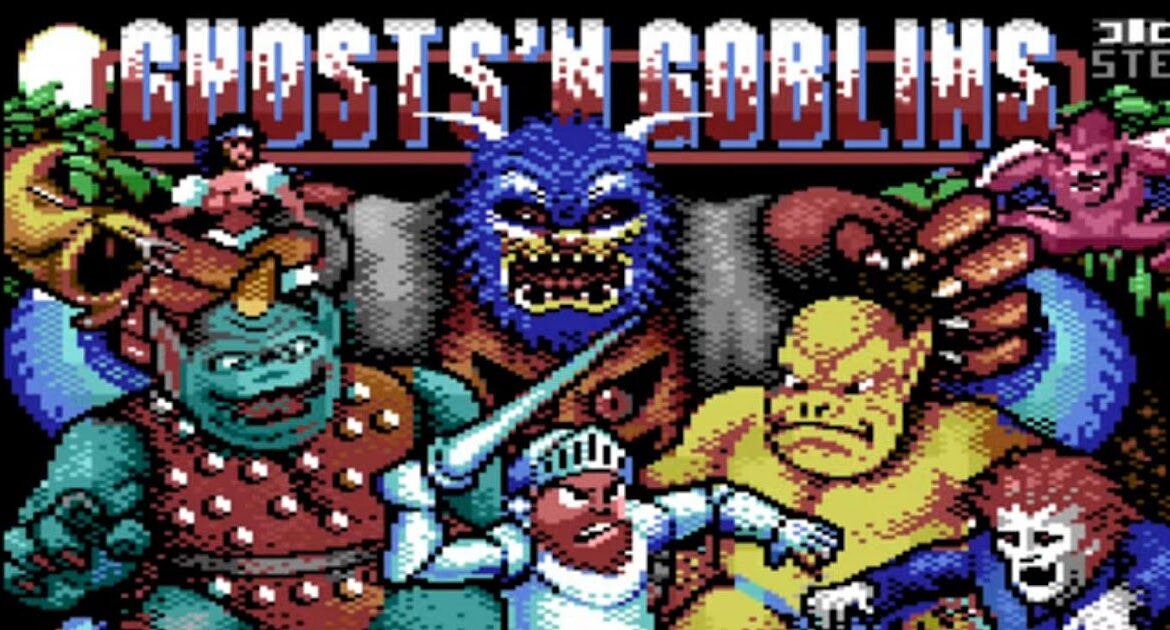 Ghosts'n Goblins (Arcade version) is coming to the Commodore plus/4 (64kB)