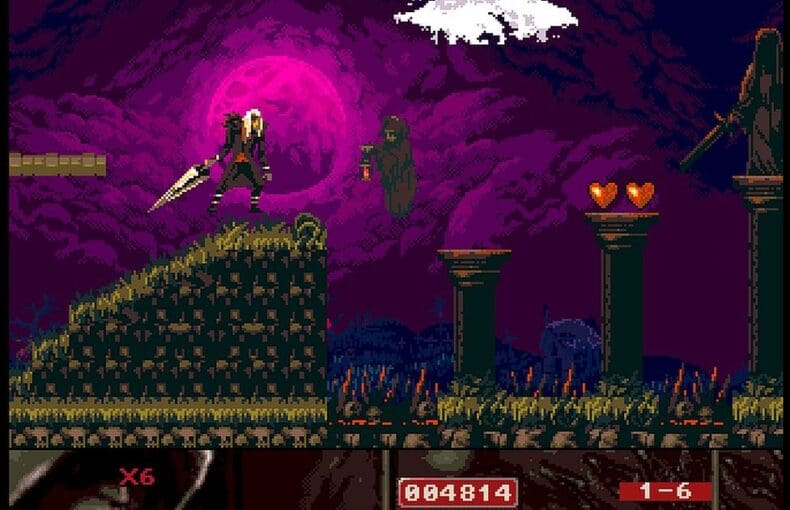 Indie Retro News: GothicVania - A Castlevania inspired work in progress game for the Amiga