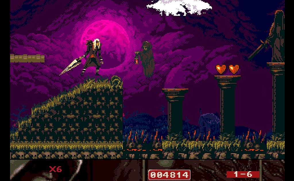 Indie Retro News: GothicVania - A Castlevania inspired work in progress game for the Amiga