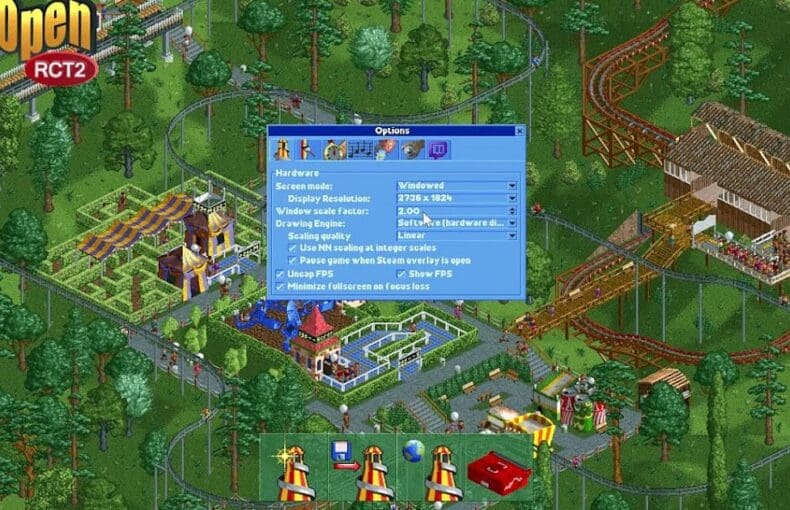 Indie Retro News: OpenRCT2 project