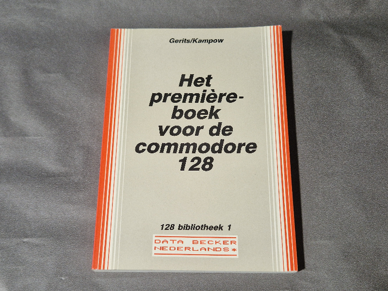 Het première-boek voor de Commodore 128