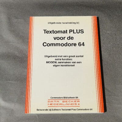 Textomat PLUS voor de Commodore 64