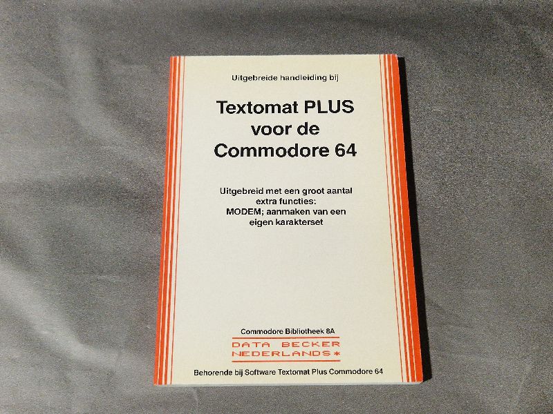 Textomat PLUS voor de Commodore 64