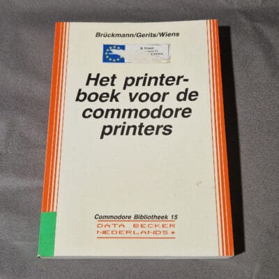 Het printerboek voor de Commodore printers