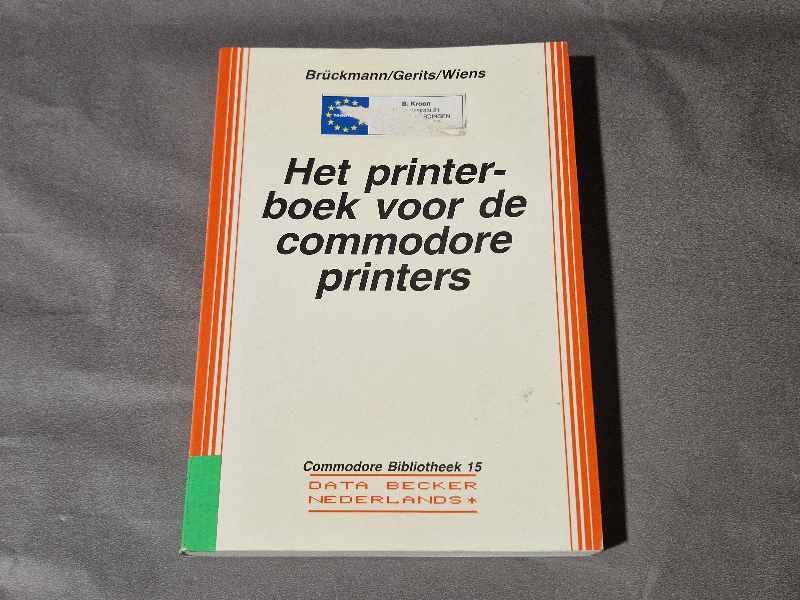 Het printerboek voor de Commodore printers