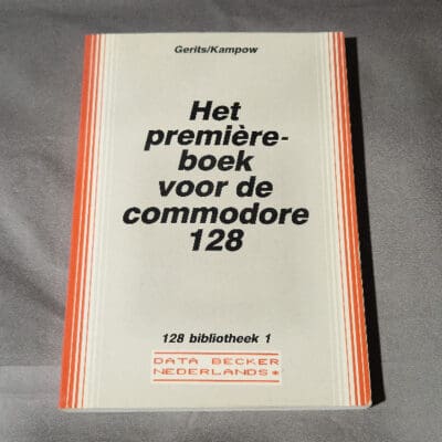 Het première-boek voor de Commodore 128